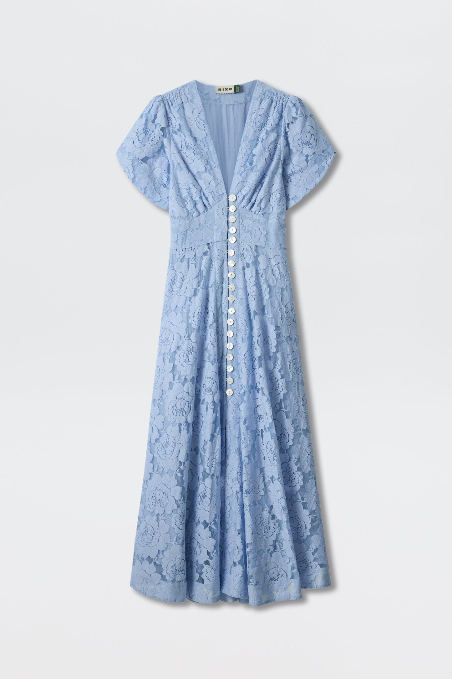 novara dress vintage blue