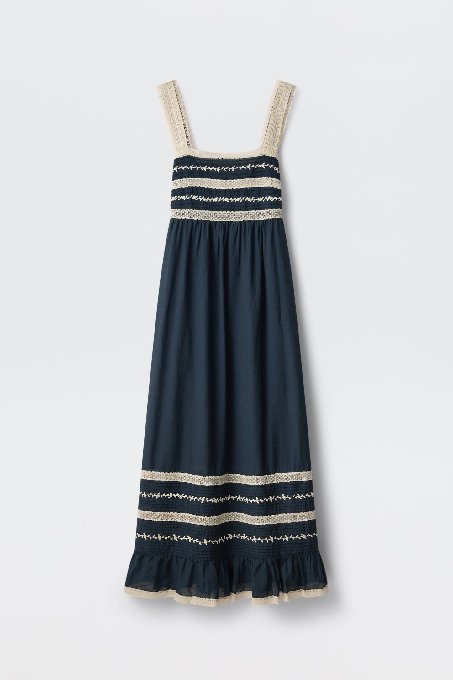 malie dress deep navy