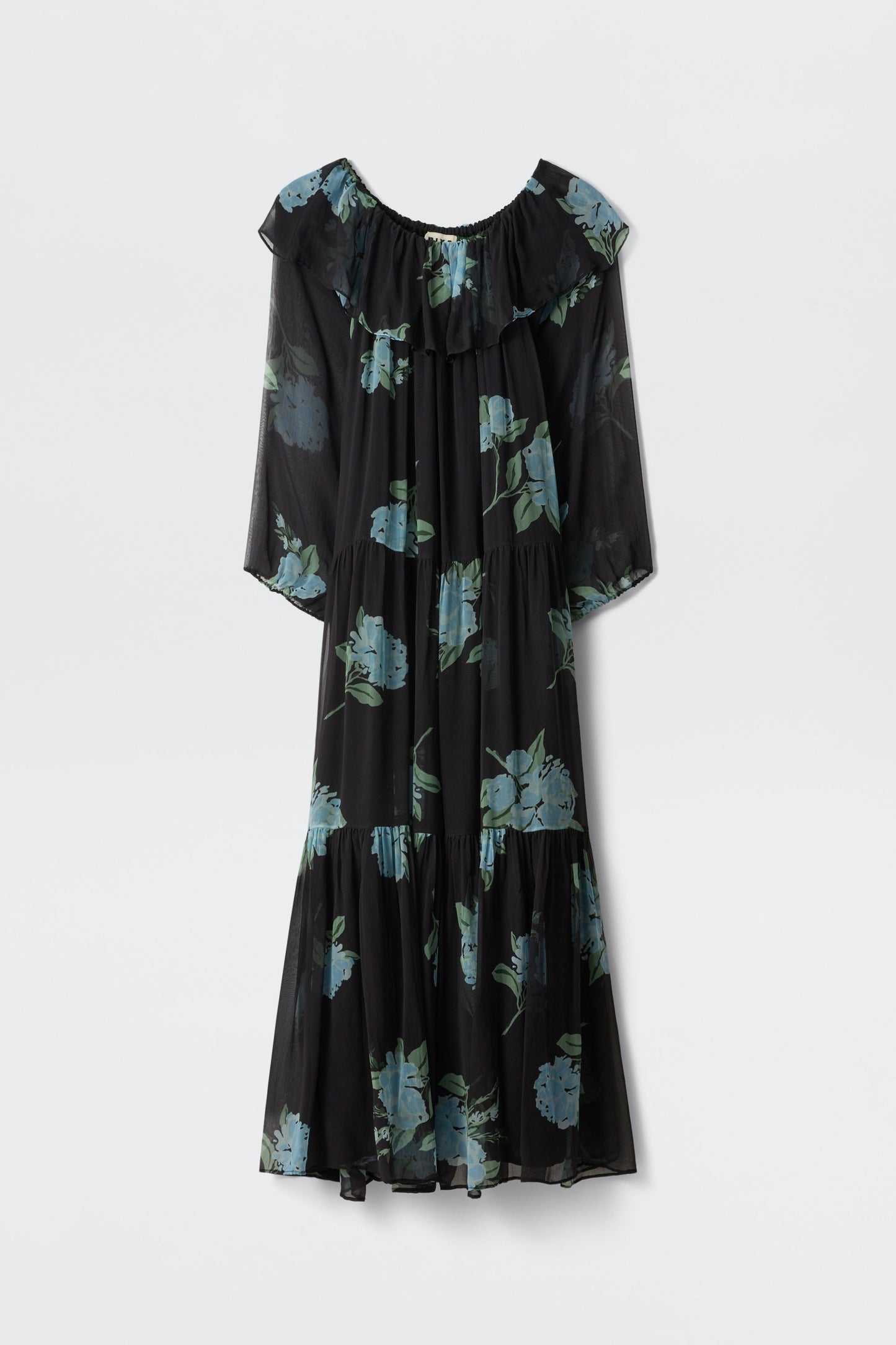 Lela - Peonies Scatter Charcoal