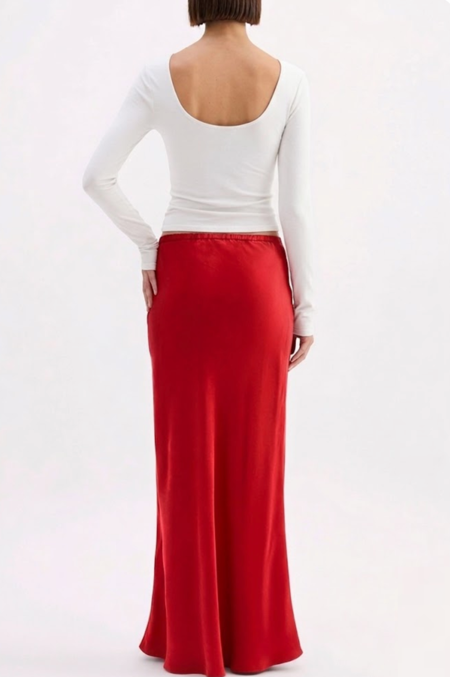 Amaya Cupro Maxi Skirt