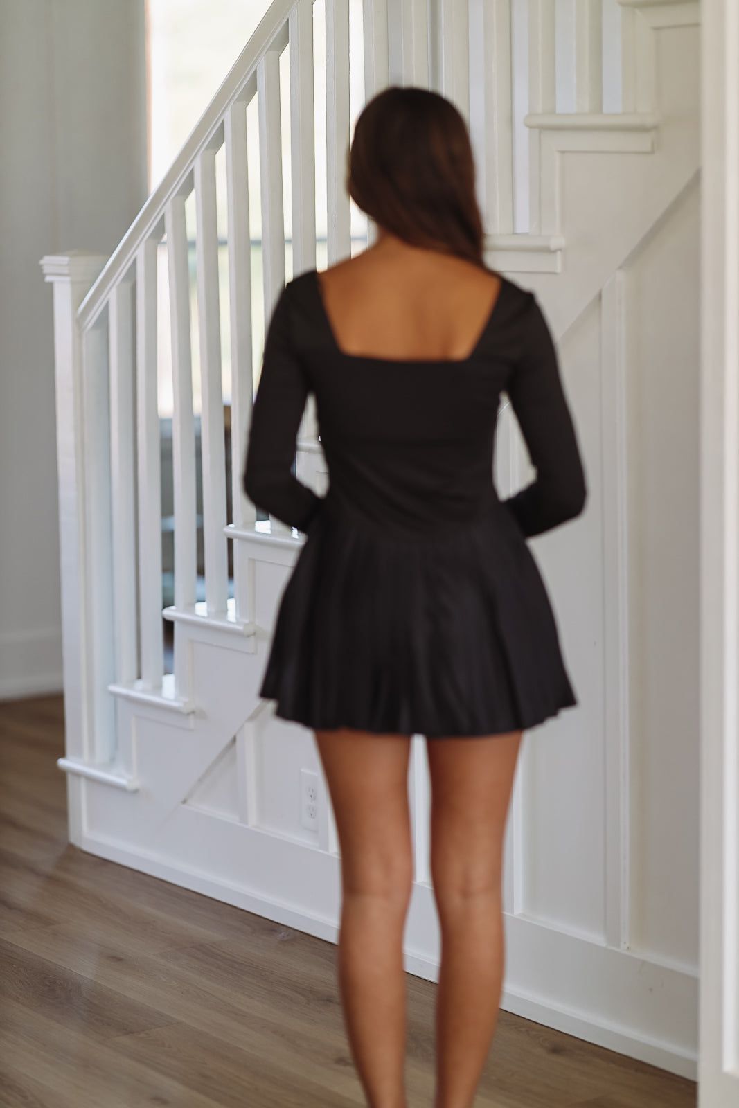 Crush on the Court Active Mini Dress - Black