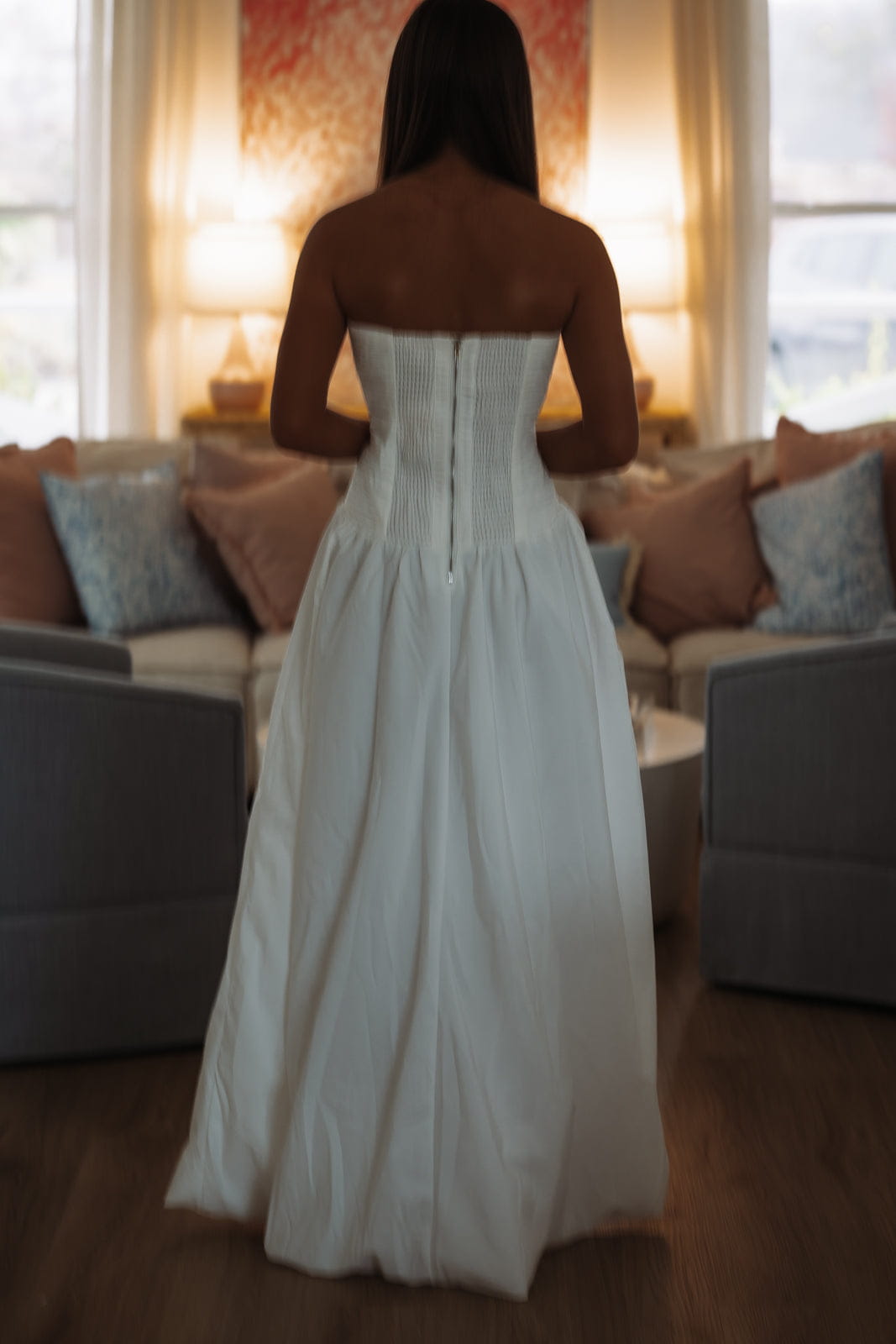 Ivory Atelier Maxi Dress - White