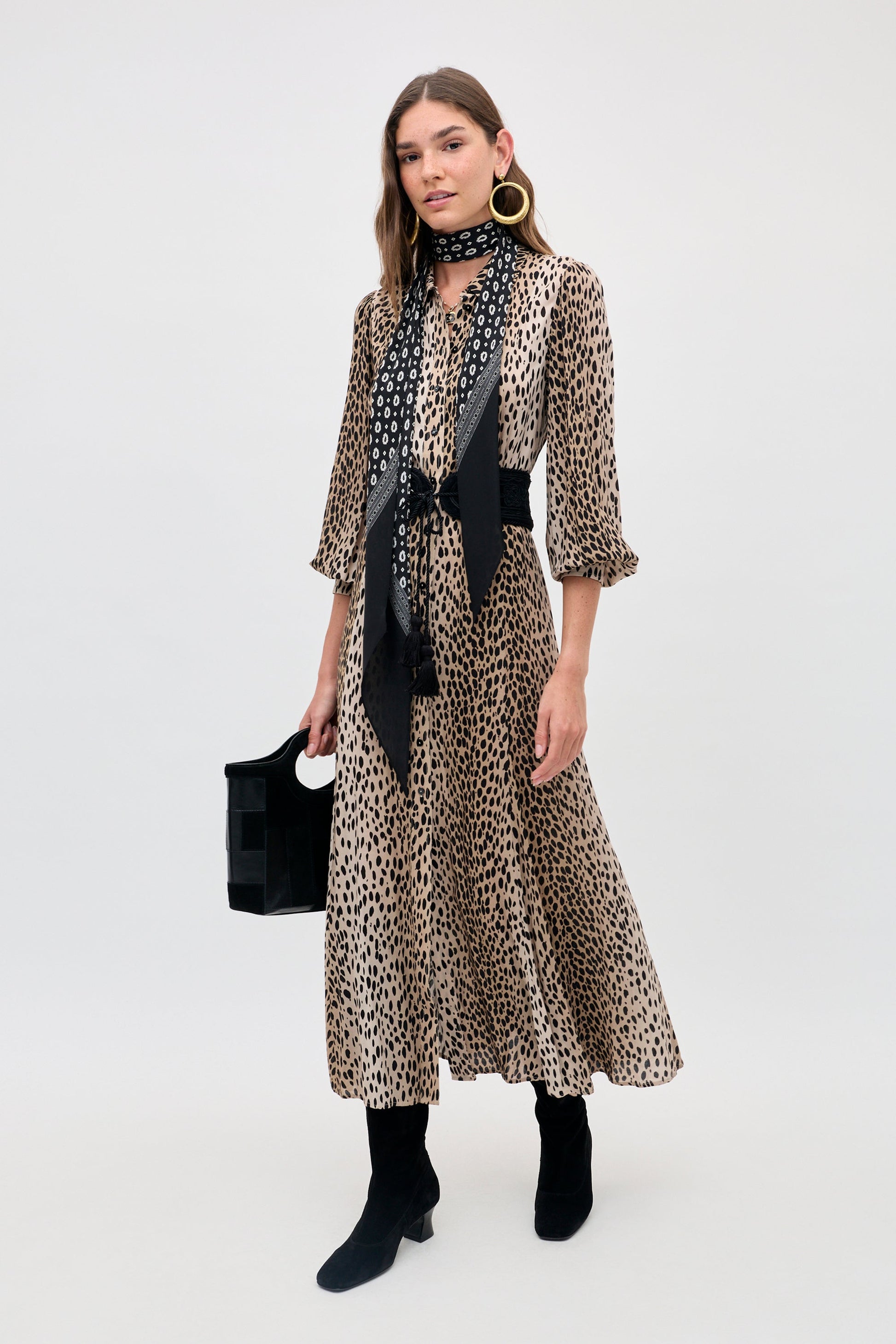 Maddison - Antelope Spot Black