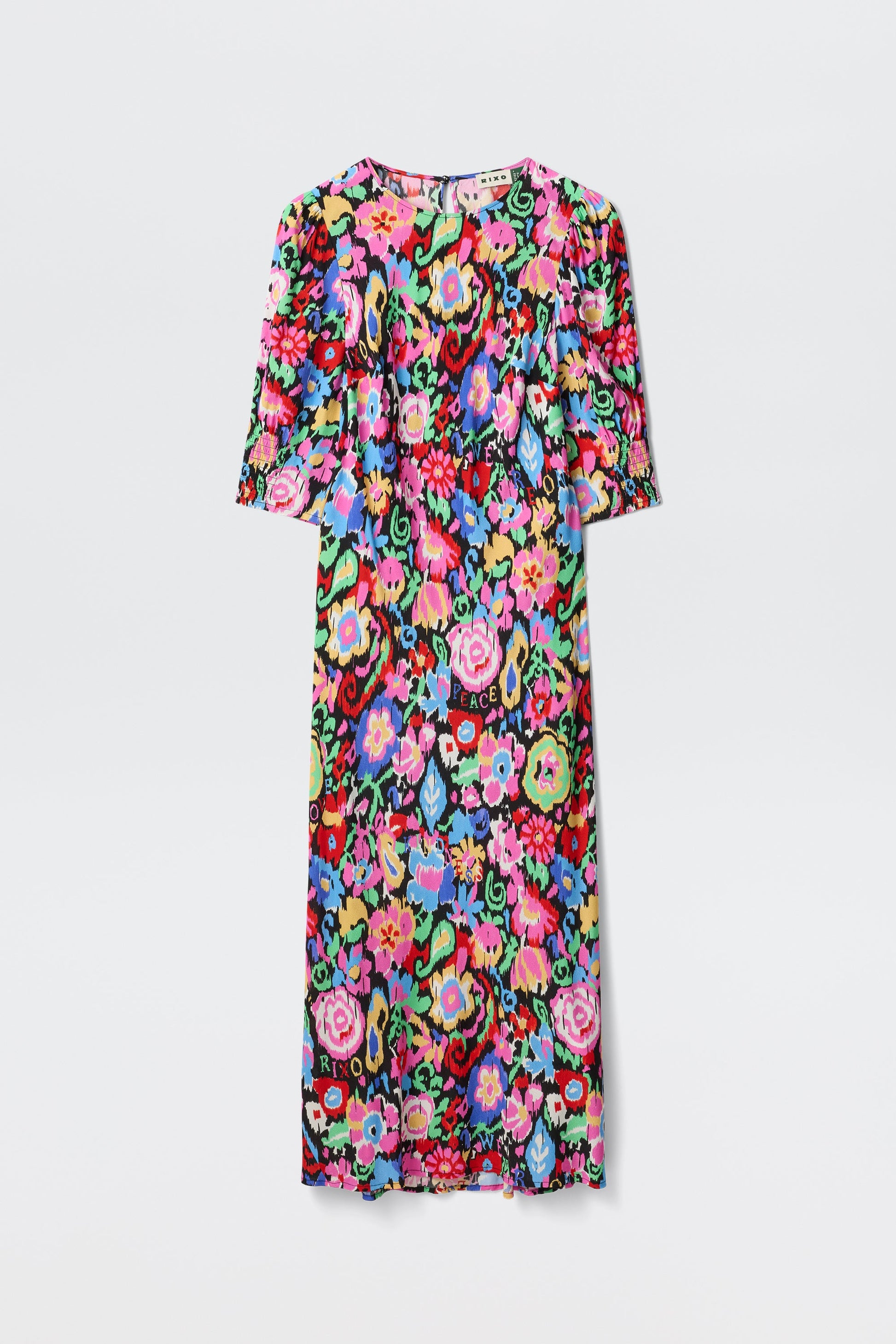 Jess - Ikat Bloom Charcoal