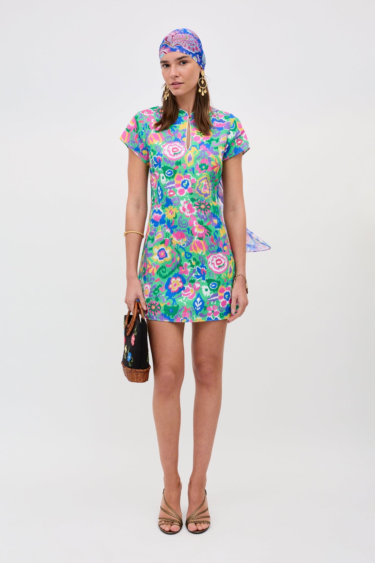 Lolita - Ikat Bloom Green