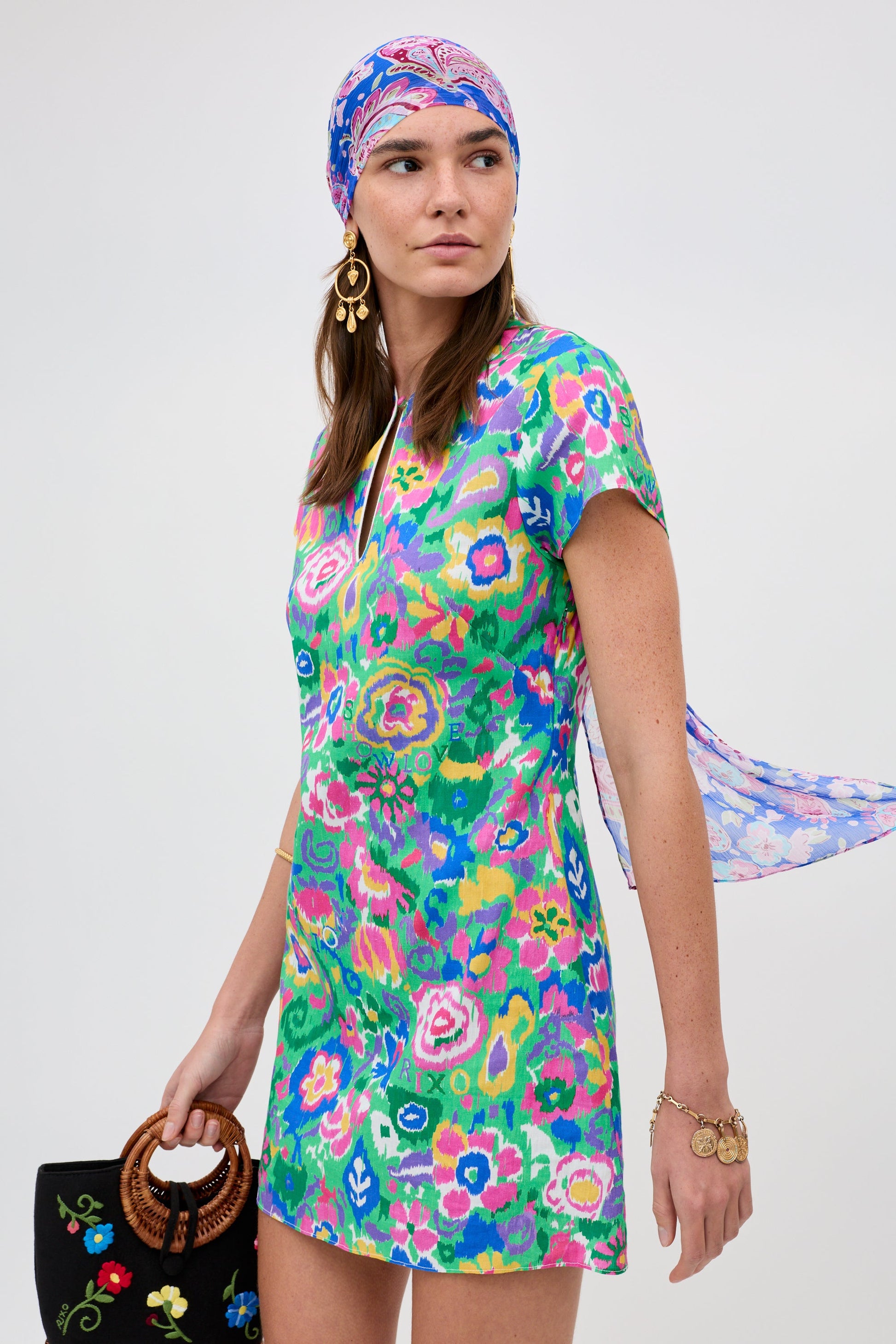 Lolita - Ikat Bloom Green
