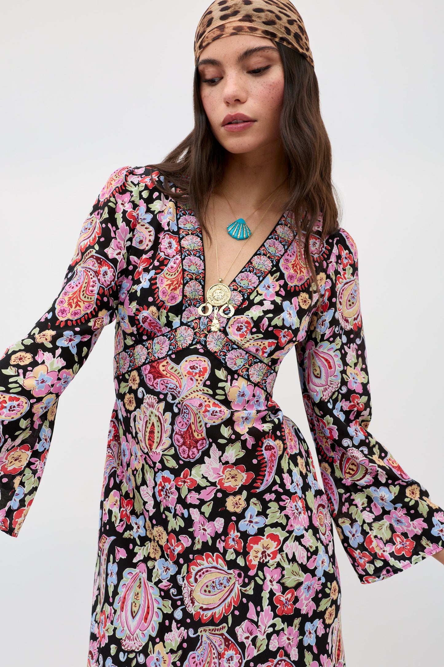 Tania - Cara Floral Black