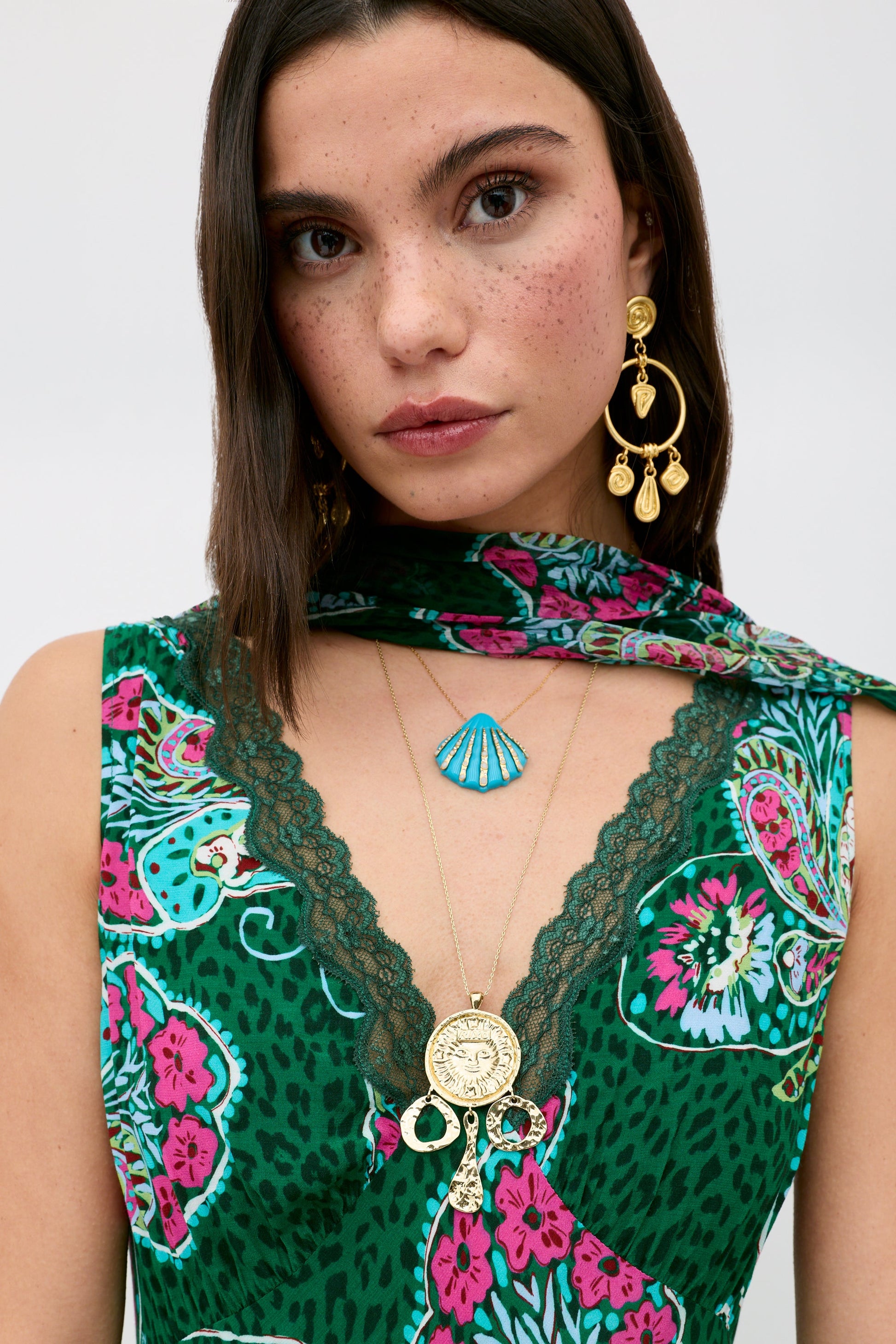Sandrine - Butterfly Bloom Green
