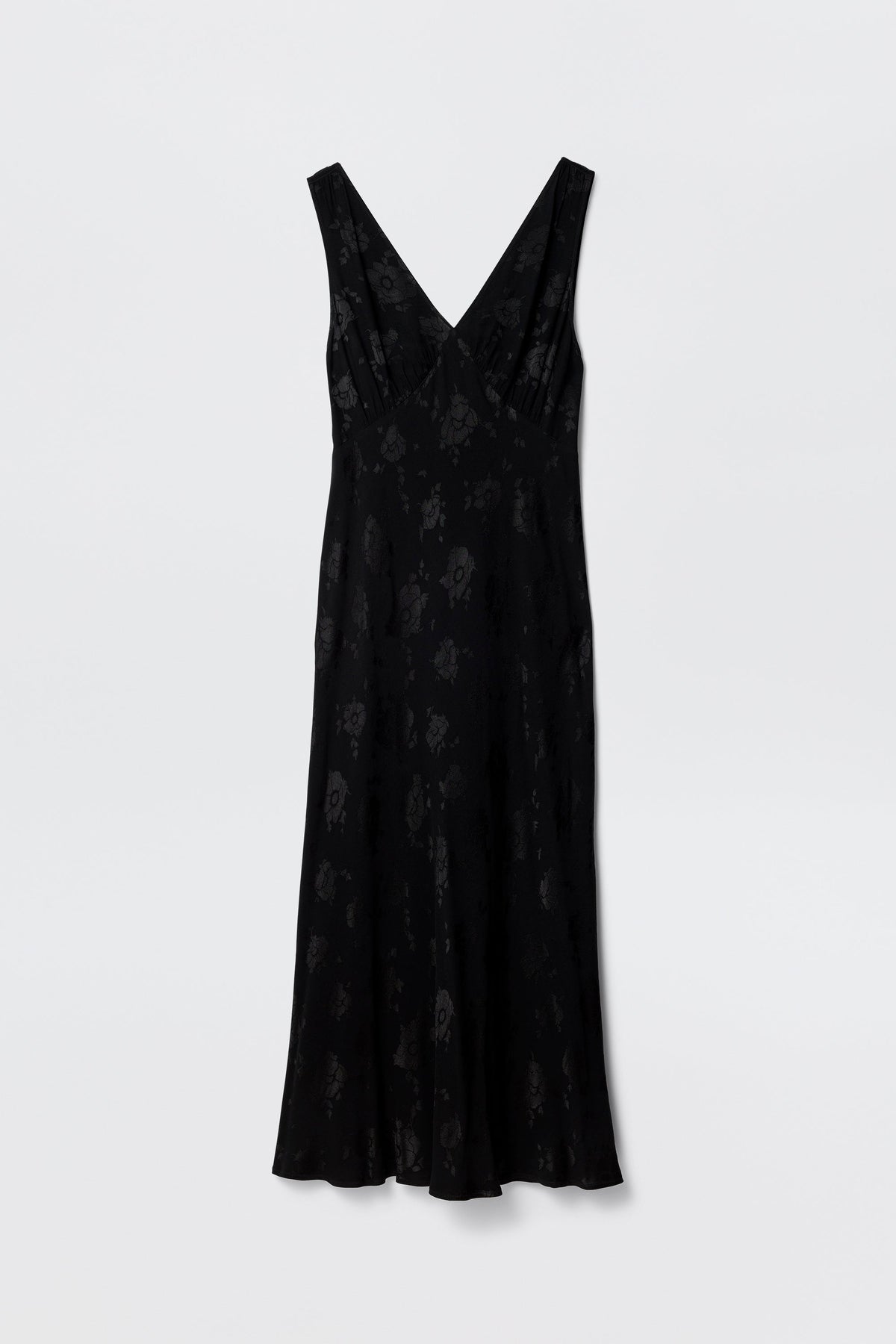 Sandrine - Black Poppy Jacquard