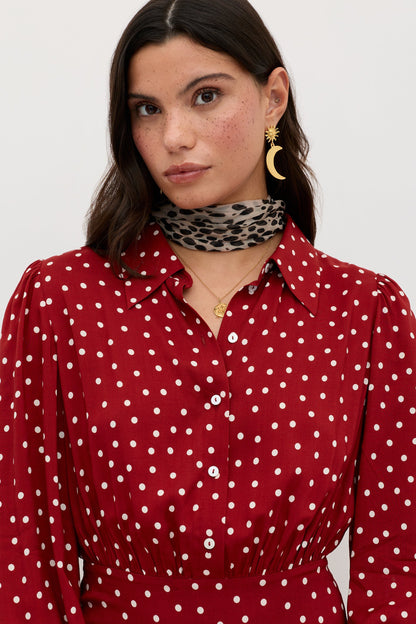 Izzy  -  Layla Dot Red