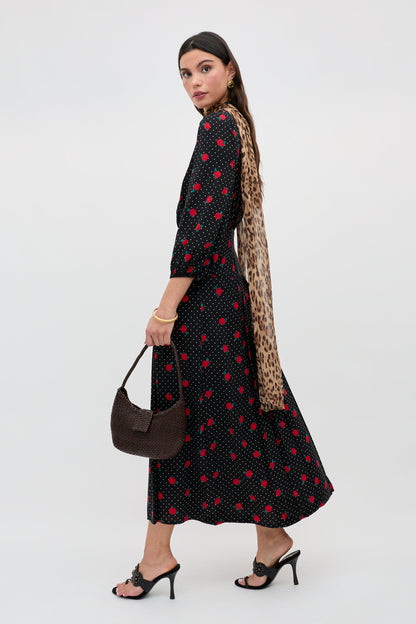 Izzy - Rose Spot Black