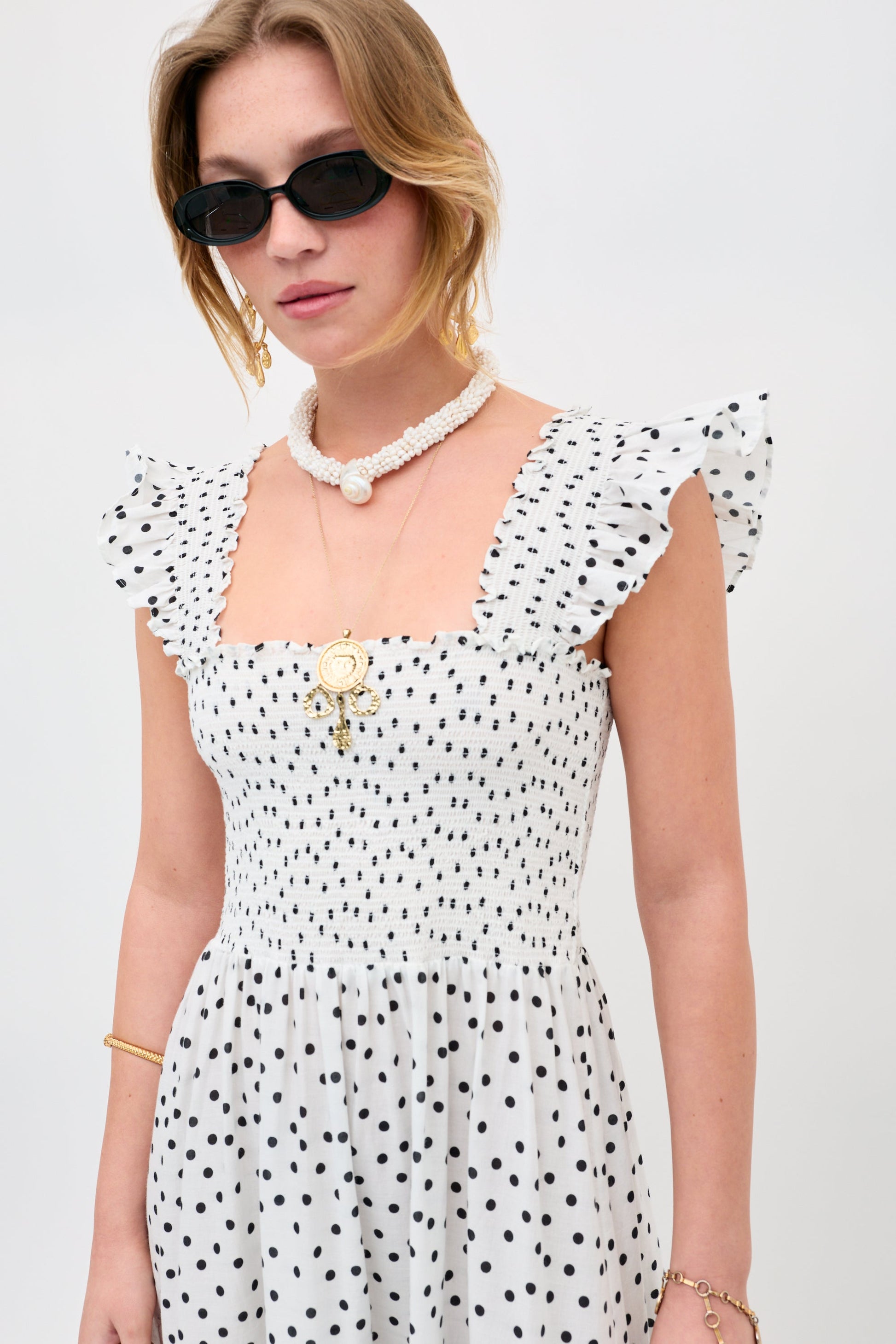 Kendall - Bohemia Spot Ivory