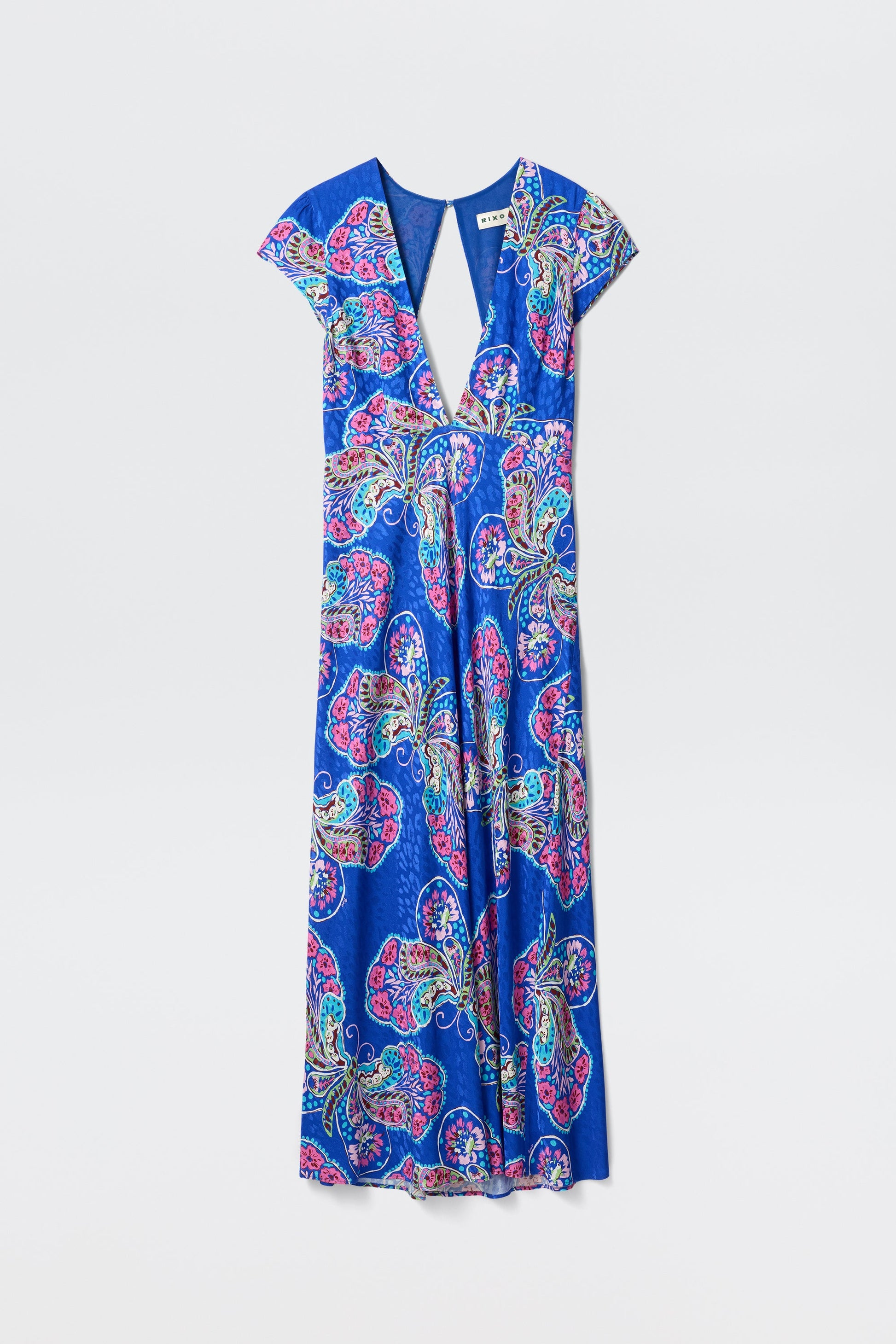 Amy - Butterfly Bloom Jacquard Blue