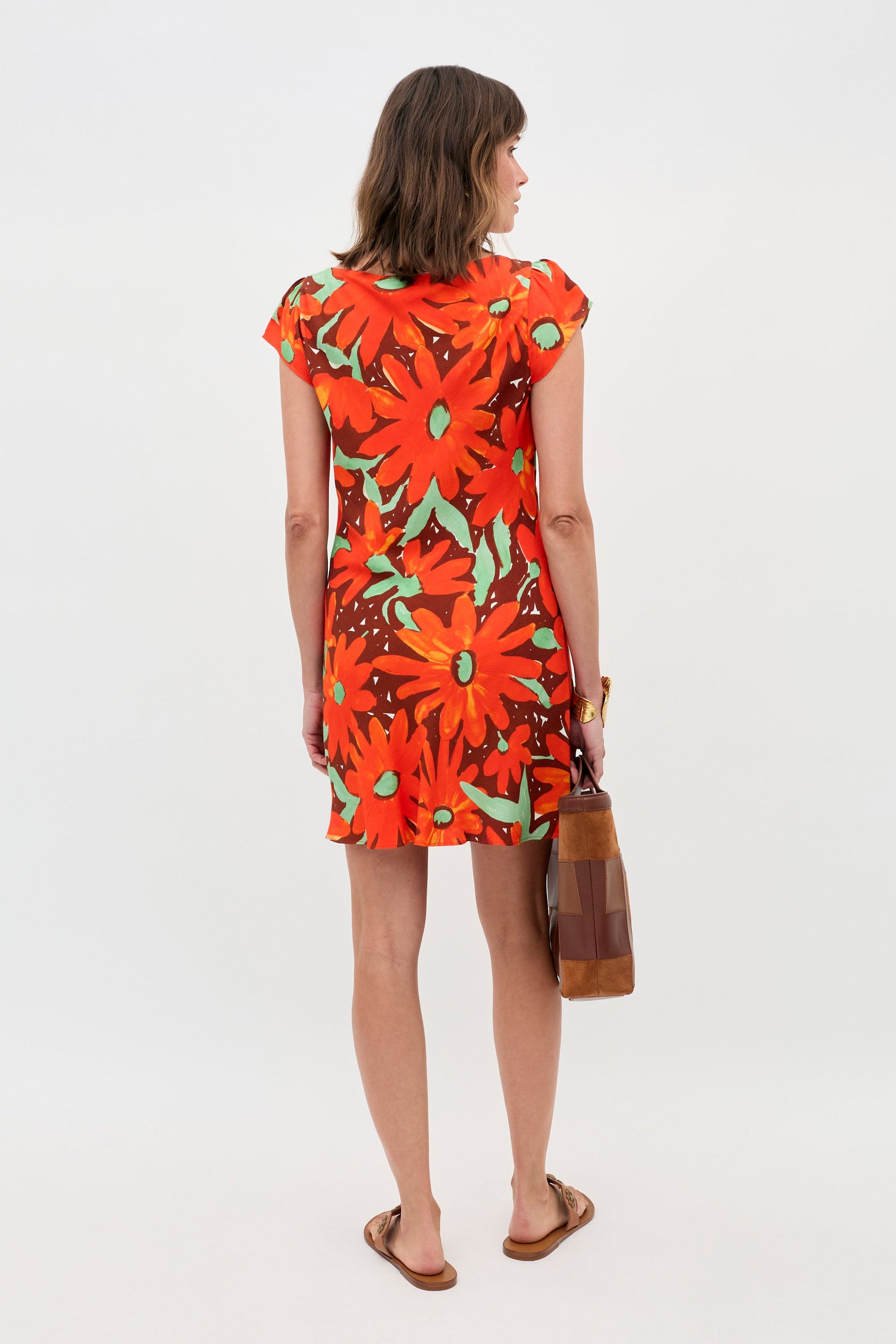 Trixie - Danish Floral Orange