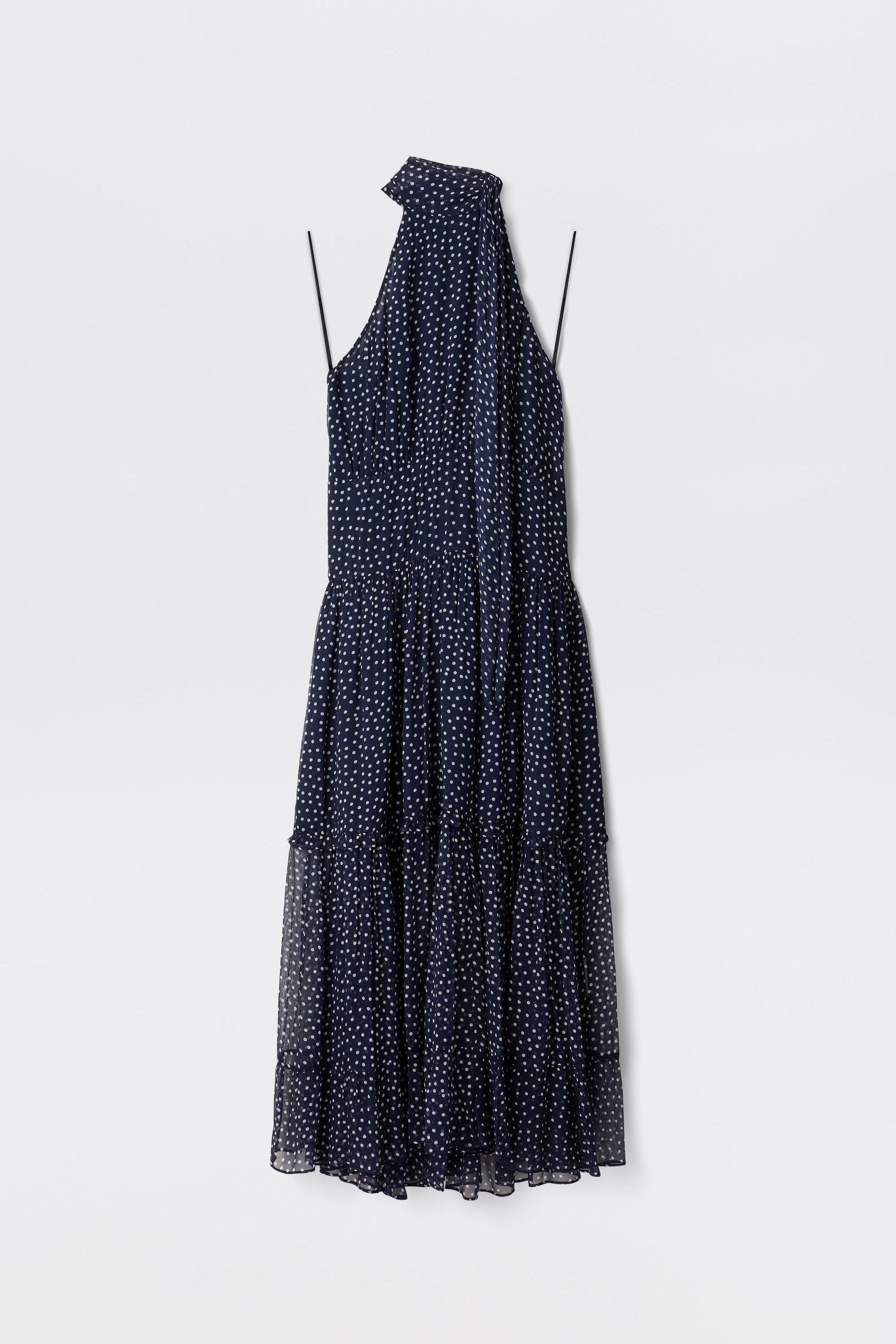 Abi - Mini Navy Polka Dot