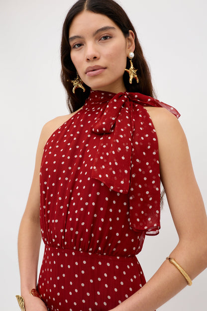Abi - Layla Dot Red