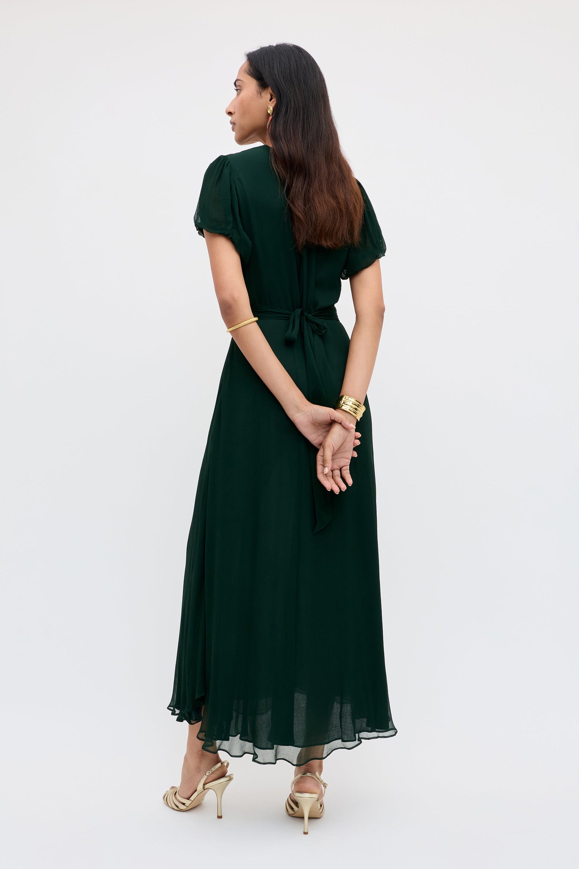 Corrine  -  Diana Embellishment Forest Green