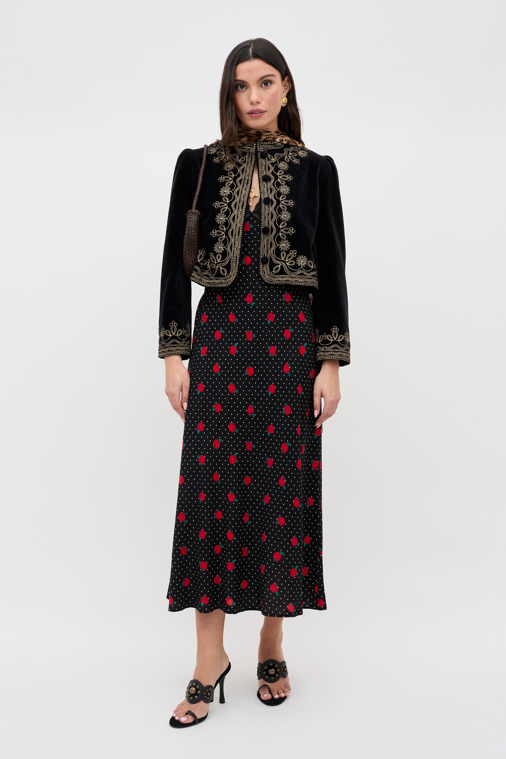 Clarice - Rose Spot Black
