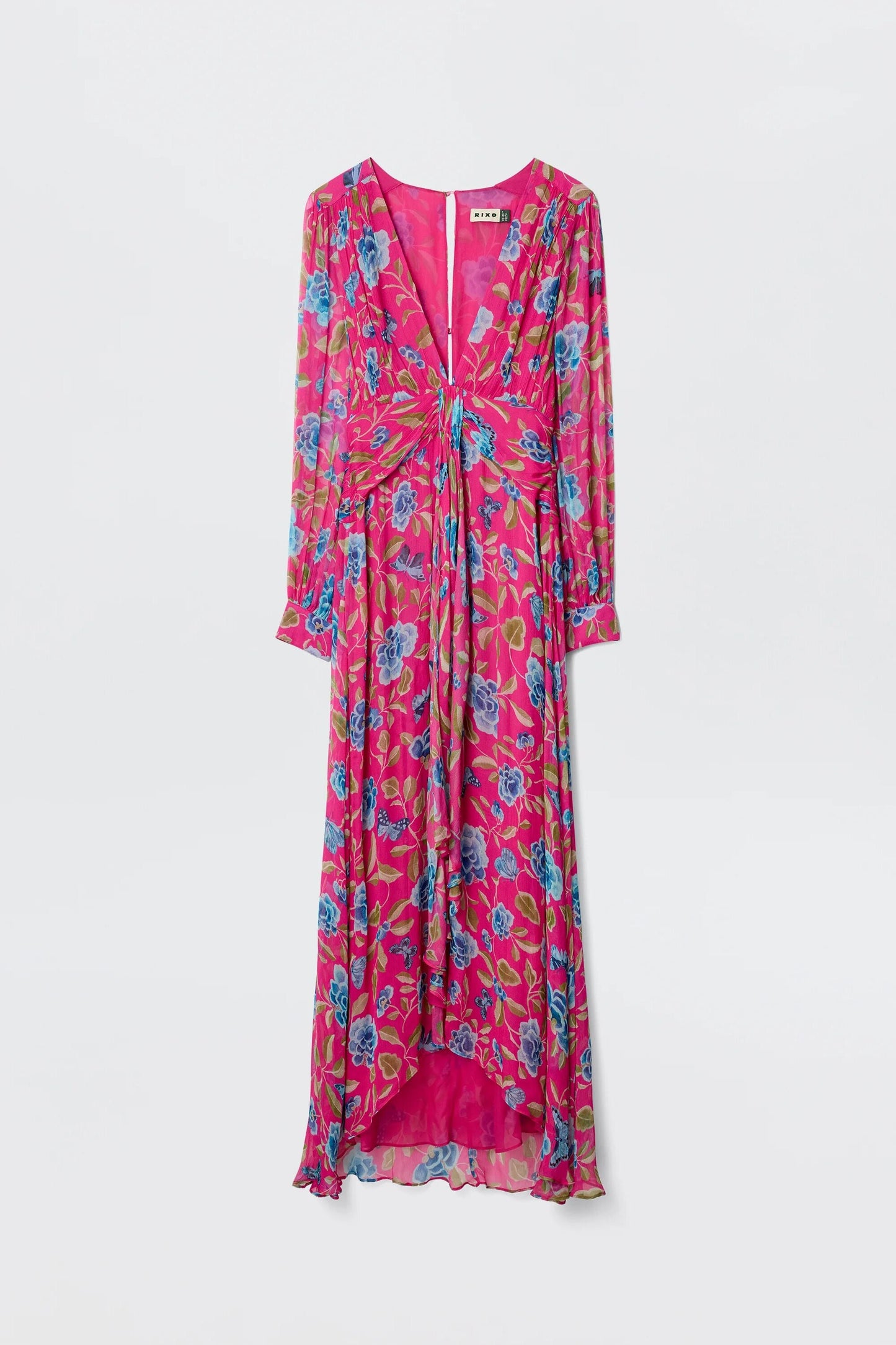 Meera - Butterfly Floral Magenta
