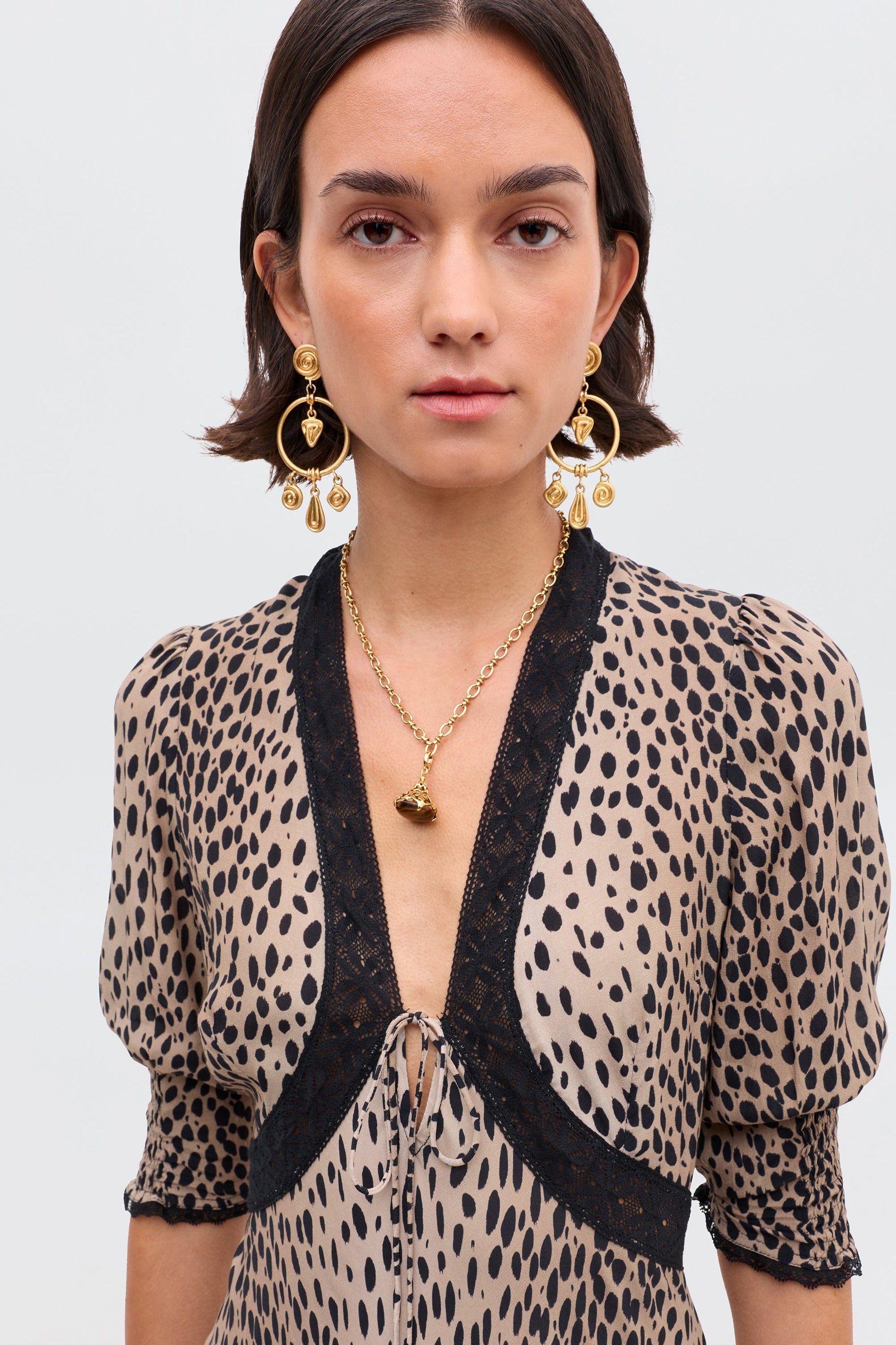 Amina - Antelope Spot Black