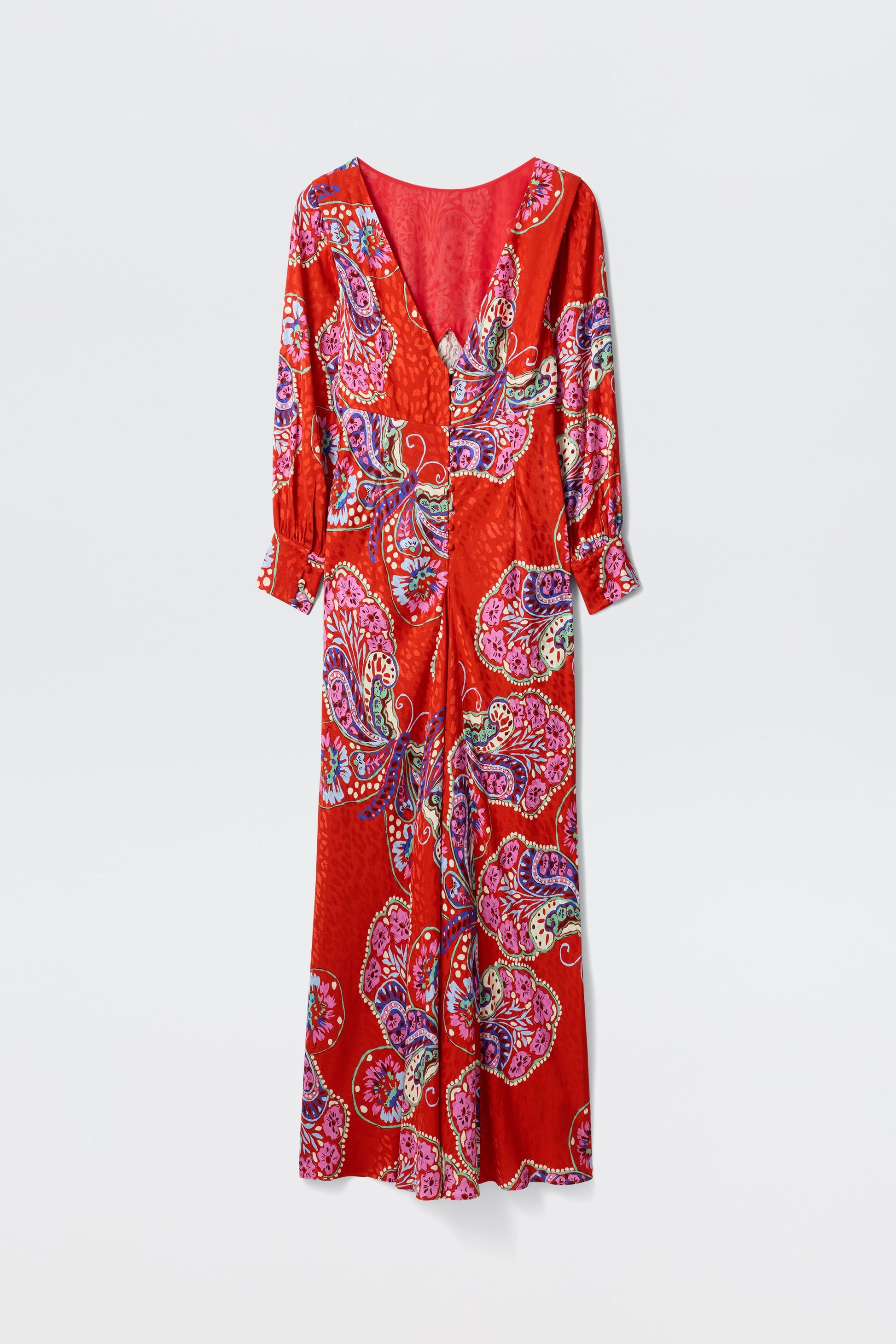 Marni - Butterfly Bloom Jacquard Red