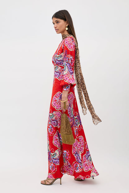 Marni - Butterfly Bloom Jacquard Red