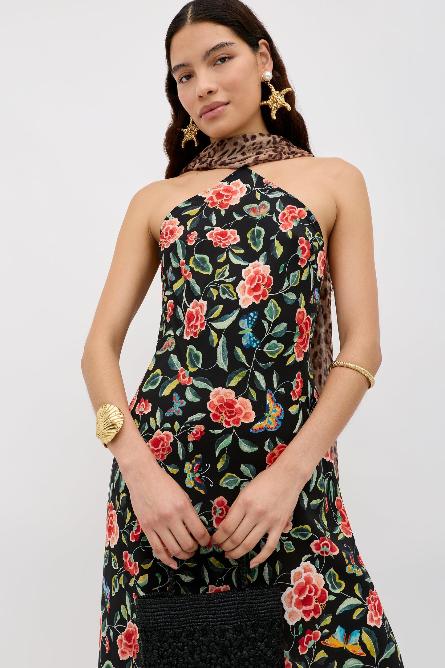 Hayley  -  Mila Butterfly Mix Black