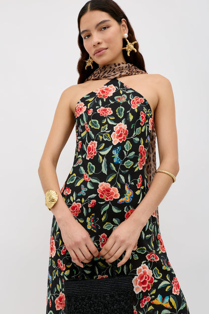 Hayley  -  Mila Butterfly Mix Black