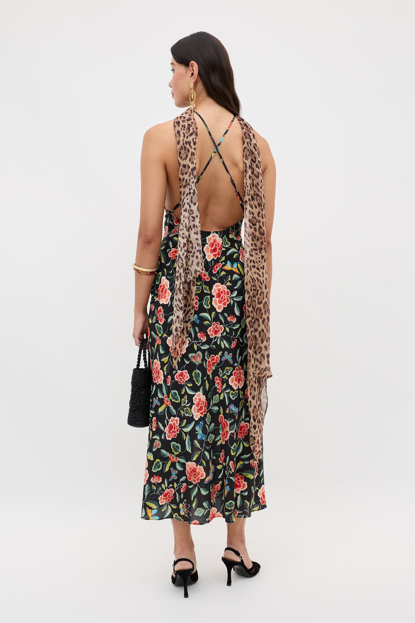 Hayley  -  Mila Butterfly Mix Black