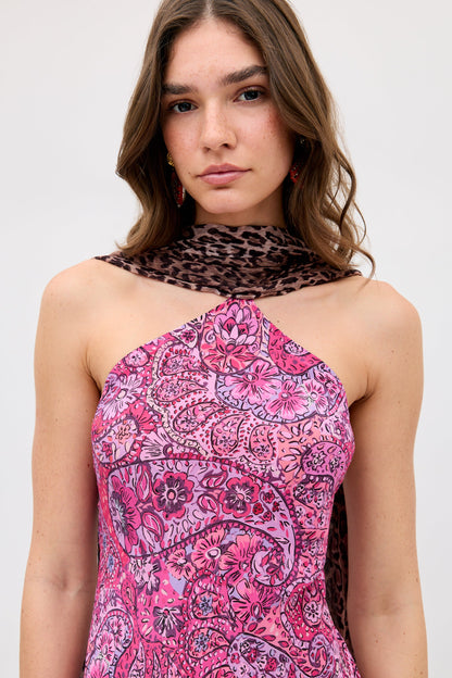 Hayley - Leopard Paisley Mix Multi
