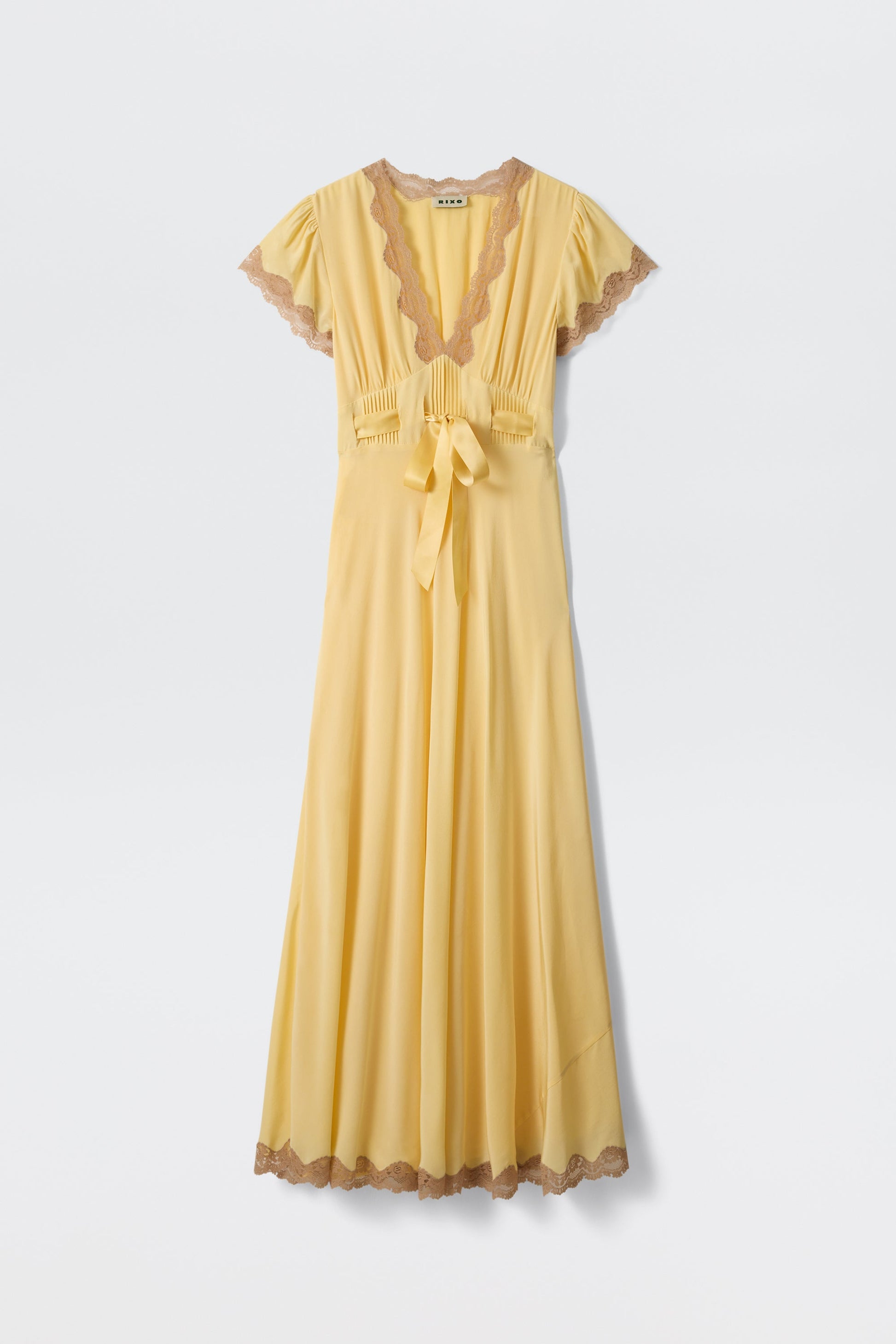 marlice dress butter yellow