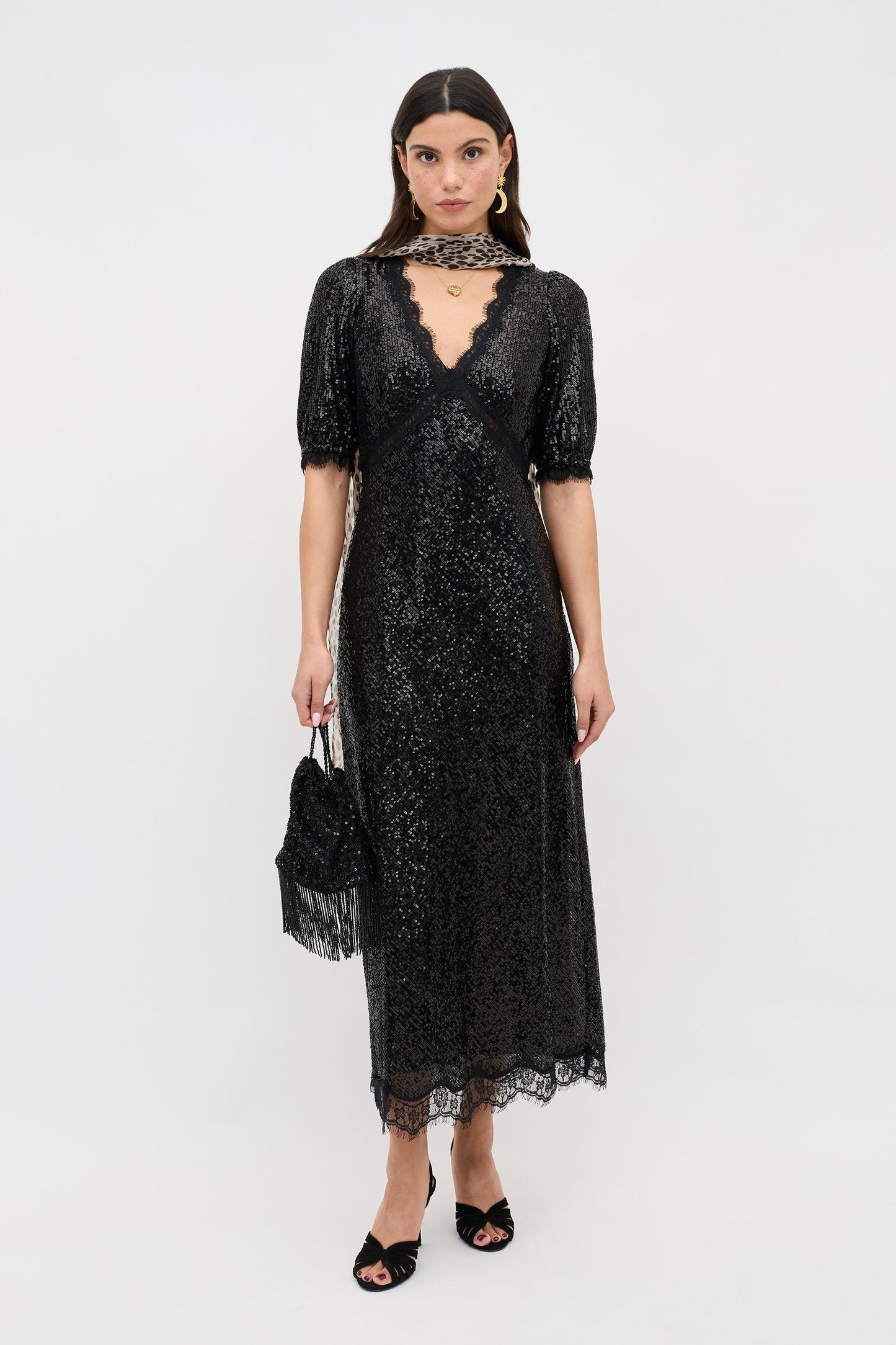 Verena - Embellishment Black