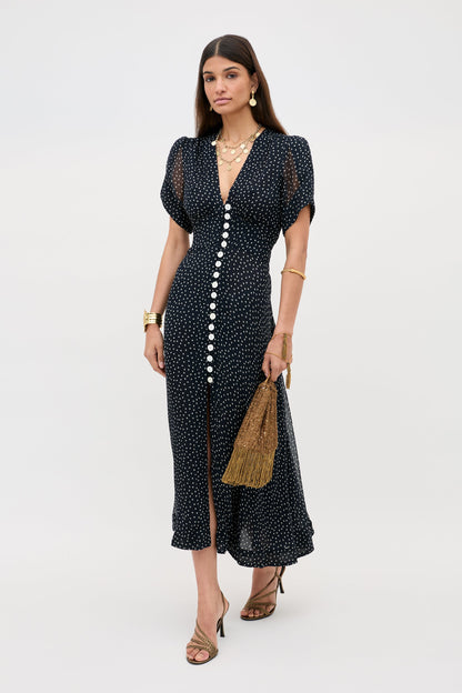 Novara - Painted Spot Deep Navy