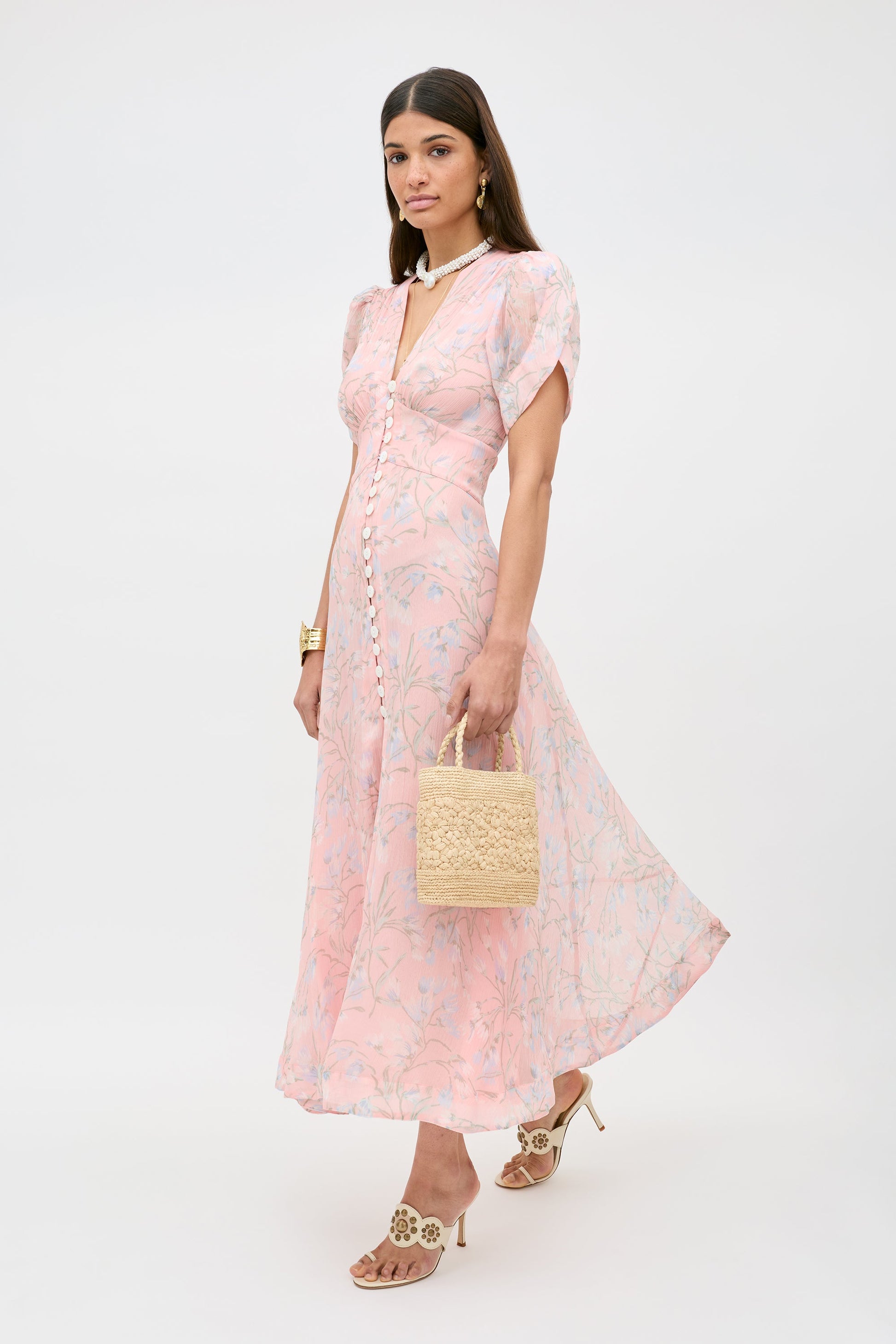 Novara -  Watercolour Floral Pink