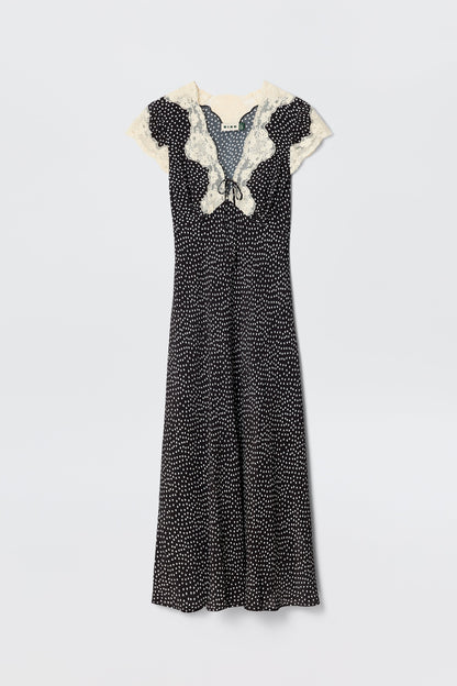 Amari  -  Mini Polka Dot Black