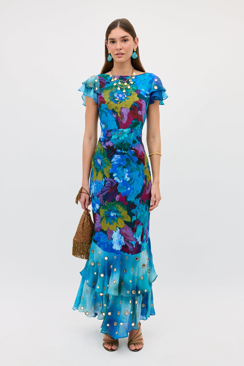 Ordinia - Jessica Bouquet Mix Blue