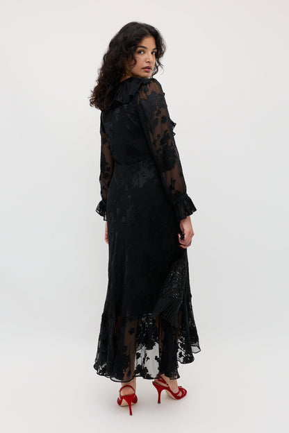 Gracye  -  Bouquet Devoré Black