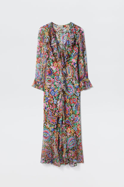 Gracye - Cara Floral Leopard Brown