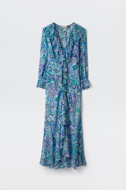 Gracye - Paisley Floral Blue