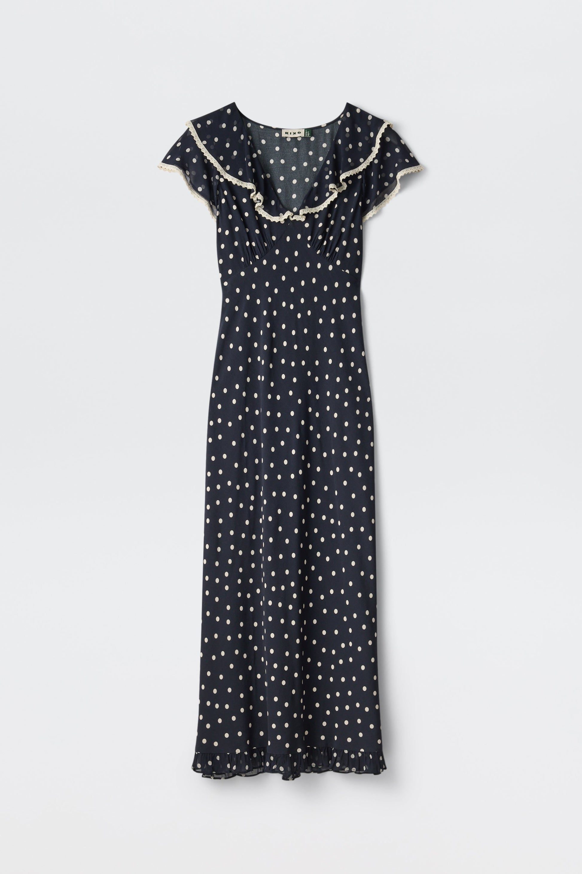 bethea dress layla dot navy