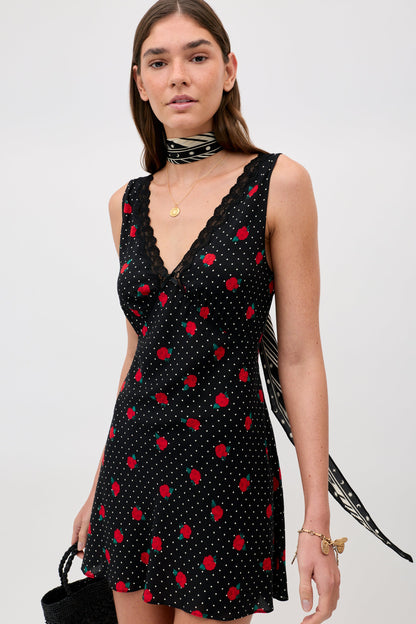 Leighton - Rose Spot Black