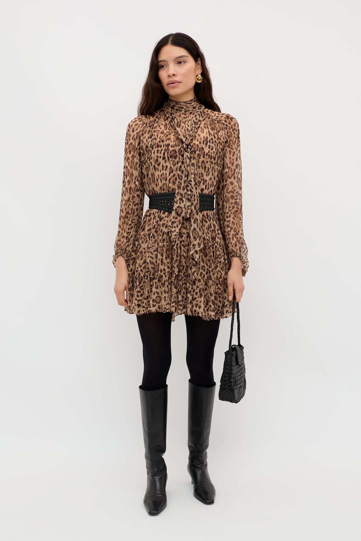 Anaya - Mila Leopard Brown