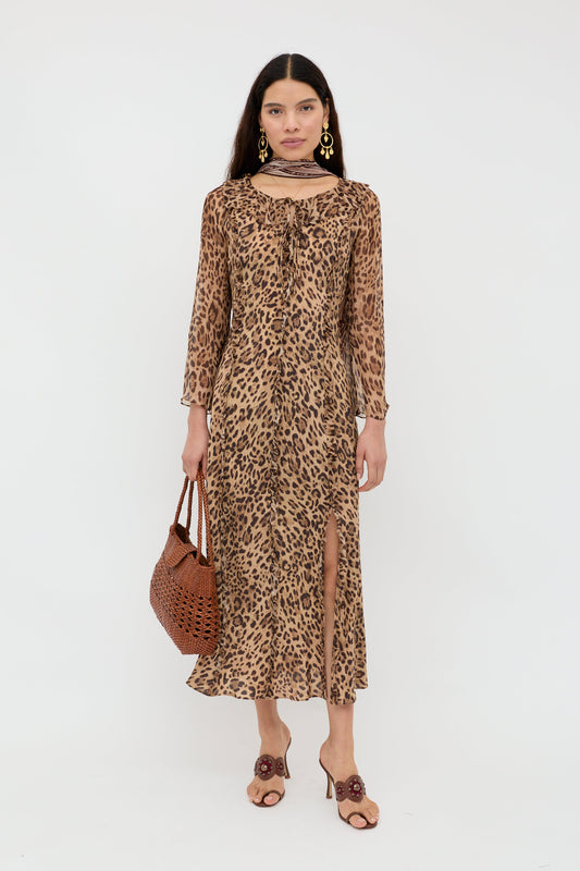 Coralyn - Mila Leopard Brown