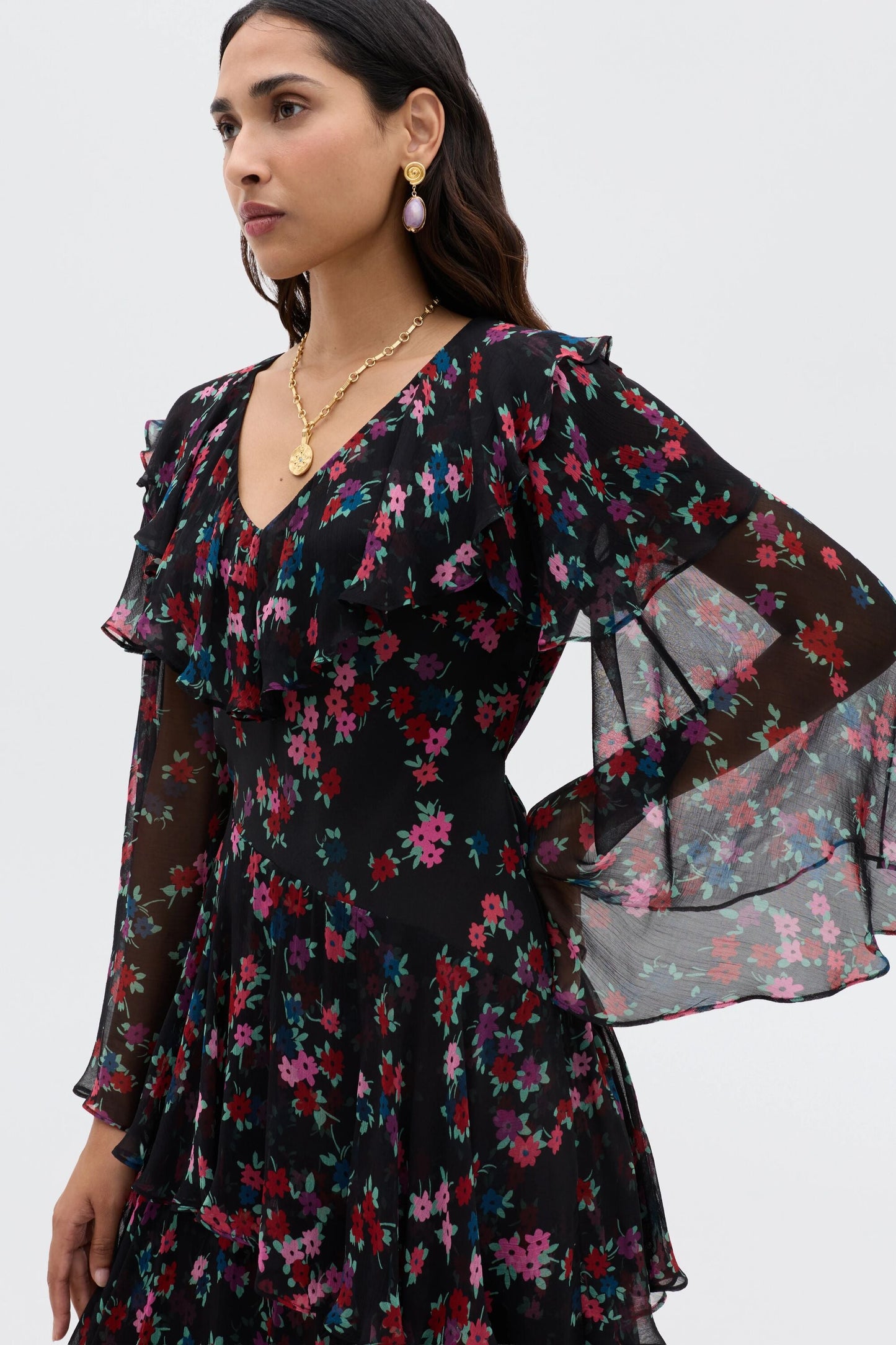 Loralyn - City Floral Black