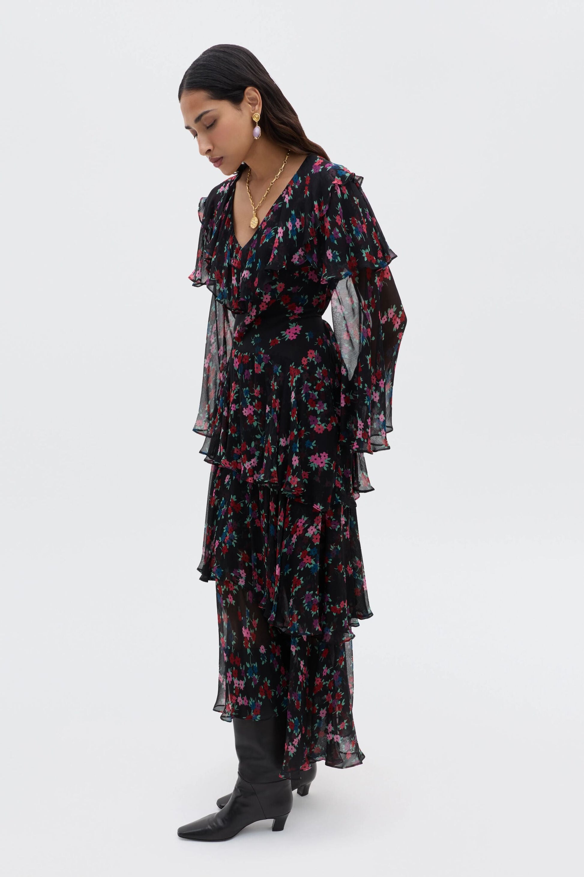 Loralyn - City Floral Black