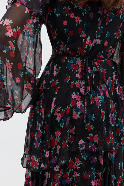 Loralyn - City Floral Black