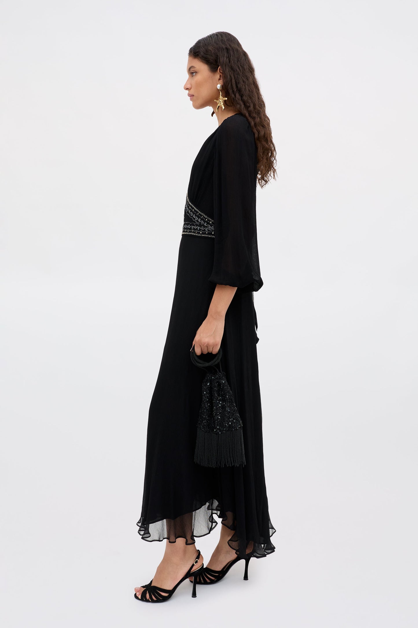 Kaesha  -  Diana Embellishment Black