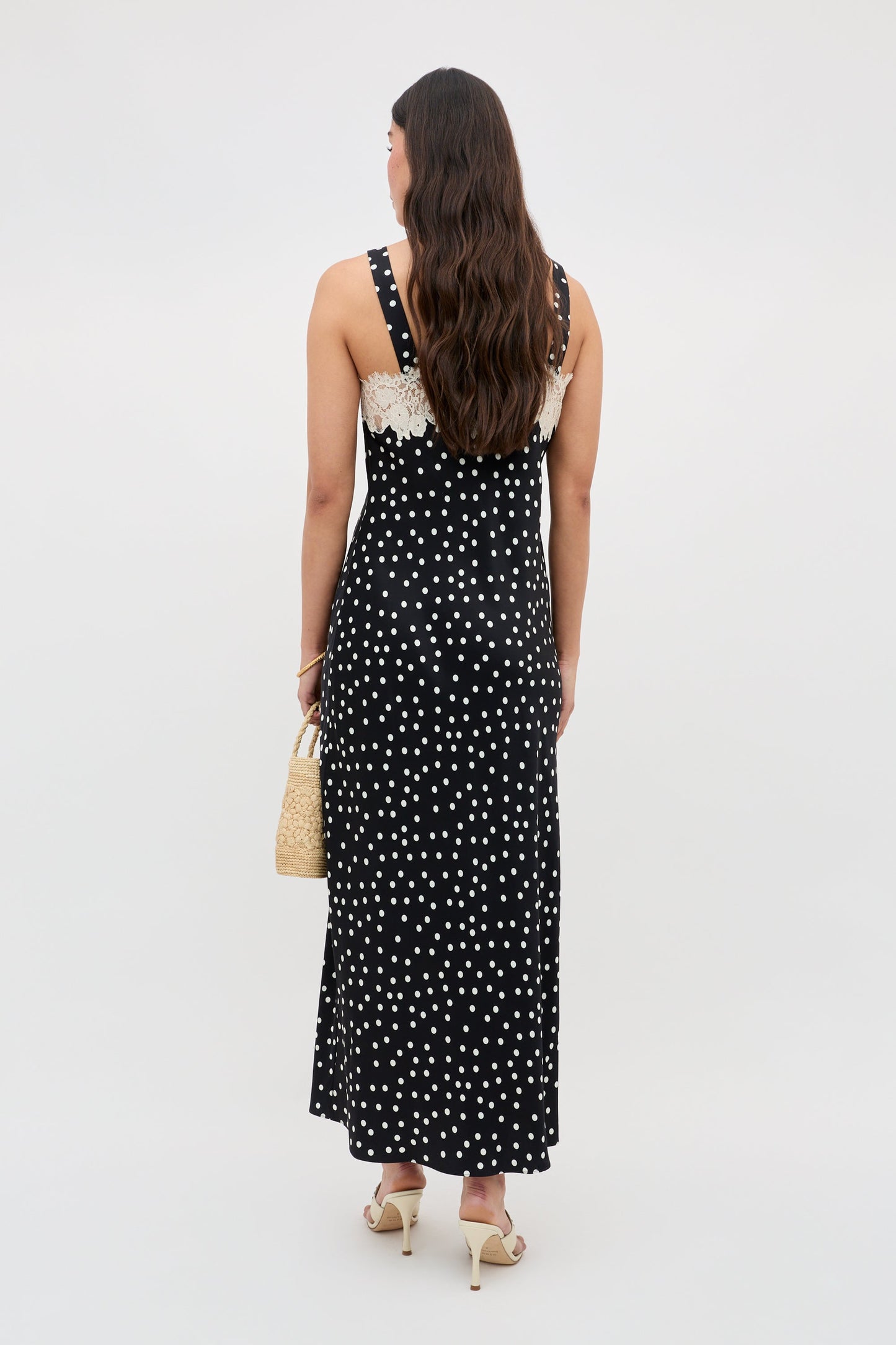 Rosamarie - Scattered Dot Black