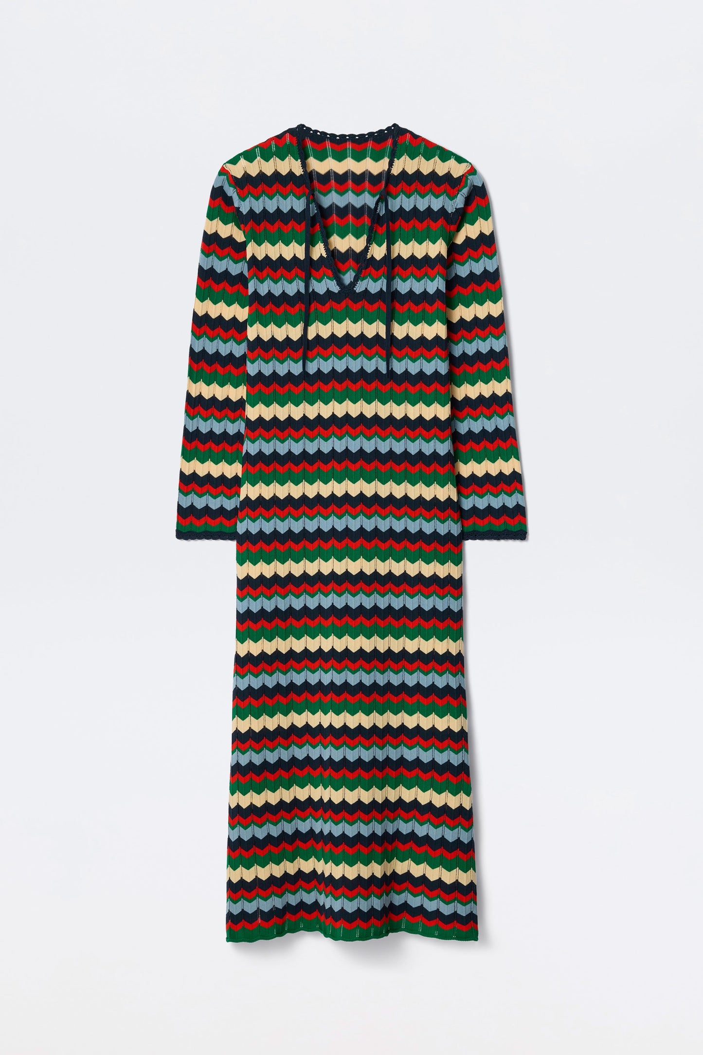 Lucila  -  Retro Chevron Blue