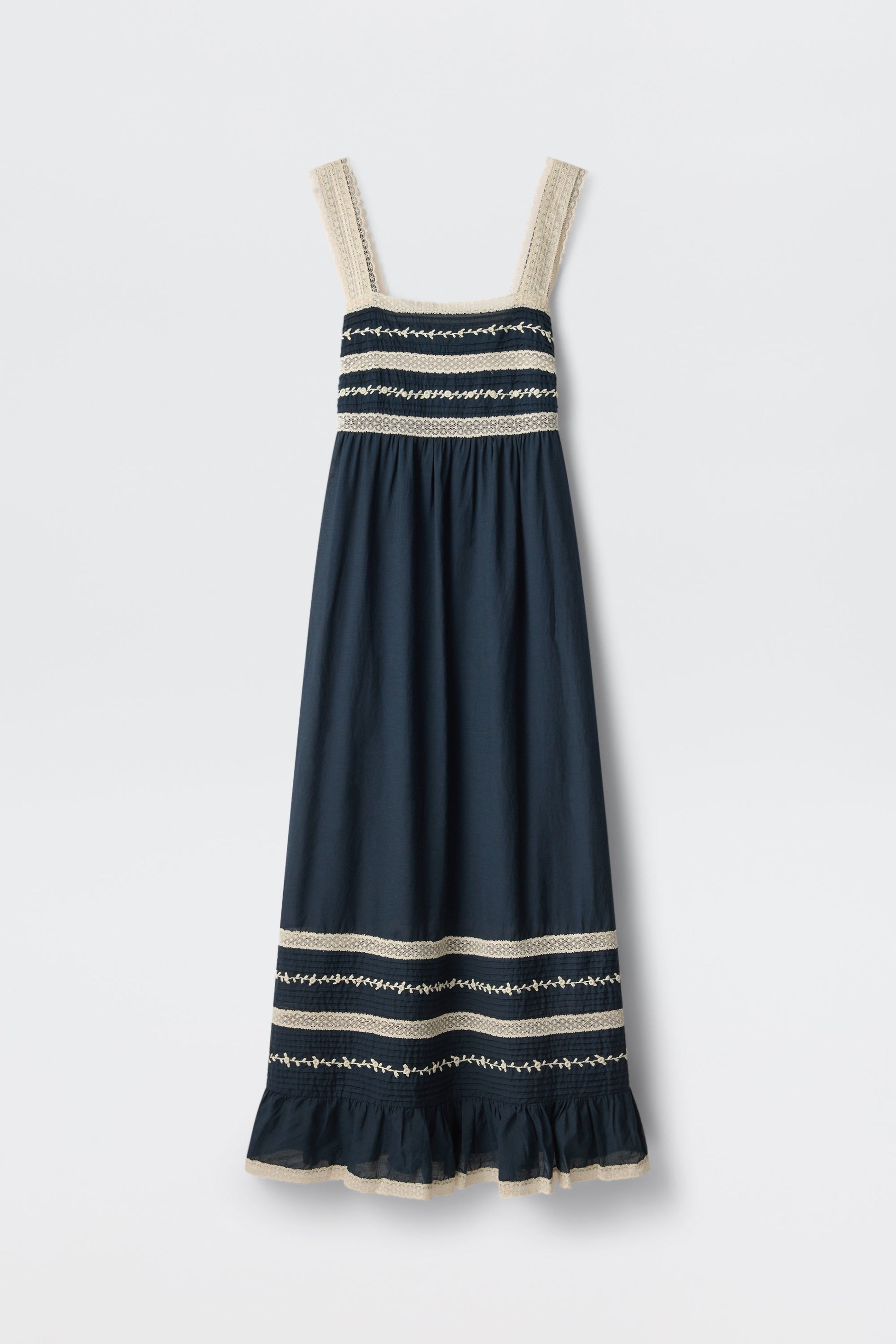 malie dress deep navy